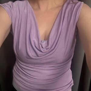 Iconic Lilac Sleeveless Top